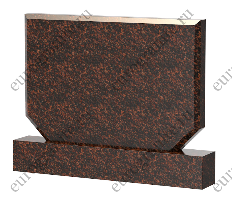 Горизонтальный памятник из гранита ST-6