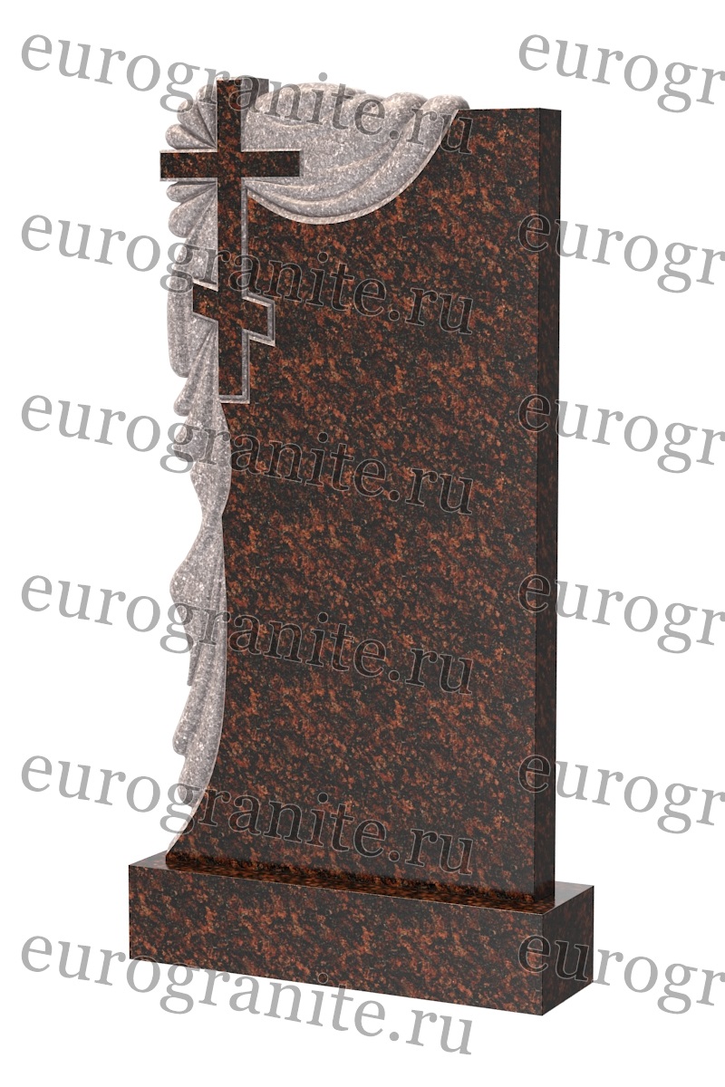 Памятник с крестом и плащаницей ST-125