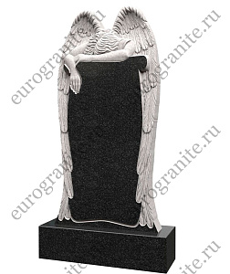Памятник со скорбящим ангелом AG-15