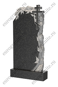 Памятник с розами и крестом ST-129