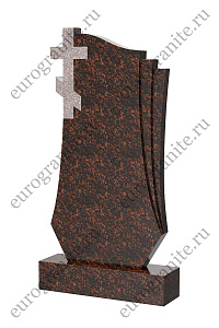 Резной памятник с крестом ST-108
