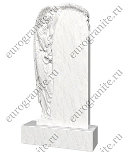 Памятник с плачущим ангелом AG-8
