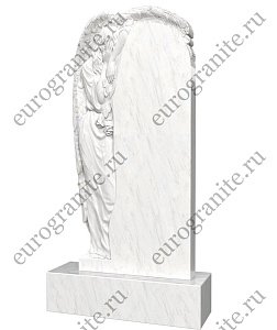 Памятник с плачущим ангелом AG-8