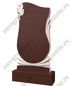 Памятник бутон с голубем PG-8