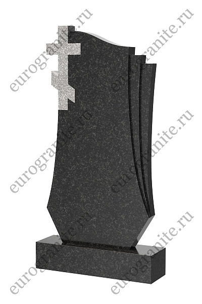 Резной памятник с крестом ST-108