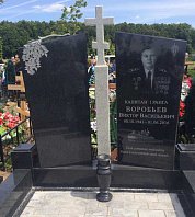 памятник из гранита Габбро Диабаз