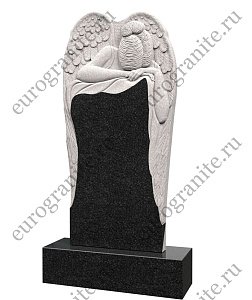 Детский памятник со скорбящим ангелом AG-7