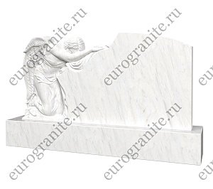 Детский памятник со скорбящим ангелом AG-10
